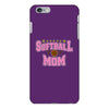 softball mom glitter iPhone 6/6s Plus Case
