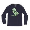 alien believe space sci fi ufo nerd Long Sleeve Shirts