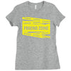 danger danger friend zone funny slogan Ladies Fitted T-Shirt