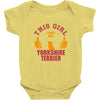 This Girl Loves Yorkshire Terriers Baby Onesie