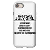 Smartass July Girl iPhone 8