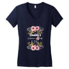 Daddy's Girl Women's V-Neck T-Shirt