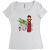 save the princess Women's Triblend Scoop T-shirt