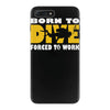 born to dive forced to work iPhone 7 Plus Case