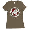 volunteer firefighter Ladies Fitted T-Shirt