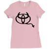 toyota parodie diable Ladies Fitted T-Shirt