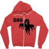 boo (3) Zipper Hoodie
