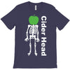 ciderhead cider drinking skeleton and apple T-Shirt