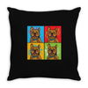 pop art Throw Pillow