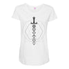 Dungeon Dice Sword T-Shirt Maternity Scoop Neck T-shirt