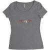 hawks leader Women's Triblend Scoop T-shirt
