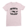 jaws cool shark Ladies Fitted T-Shirt