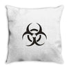 biohazard Throw Pillow