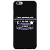I Love Someone with Hodgkin's Cancer to The Moon and Back to Infinity iPhone 6/6s Case