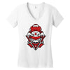 samurai red ranger Women's V-Neck T-Shirt