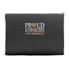 proud autism girlfriend Accessory Pouches