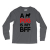 a pug is my bff Long Sleeve Shirts
