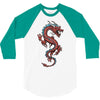 chinese dragon 3/4 Sleeve Shirt