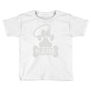 personalized paw halo Toddler T-shirt