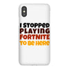 I stopped playing fortnite to be here iPhoneX