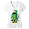 i'm pickle rick Women's V-Neck T-Shirt