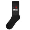 i heart rajesh Socks