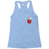 saitama pocket Racerback Tank