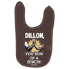 predator movie dillon licensed adult Baby Bibs