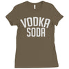 vodka soda Ladies Fitted T-Shirt