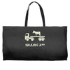 hauling a Weekender Totes