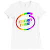 unicorns,unicorn inside,funny Ladies Fitted T-Shirt