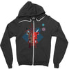 red xiii Zipper Hoodie