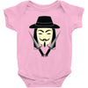 v for vendetta Baby Onesie