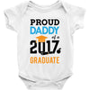 Class of 2017 Proud Daddy Graduation Baby Onesie