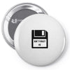 Don't Forget Me Disk Pin-back button