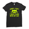 sorry i cant Ladies Fitted T-Shirt