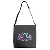 hologram lotus Adjustable Strap Totes