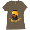 robo t Ladies Fitted T-Shirt