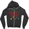 ocd obsessive christmas disorder Zipper Hoodie