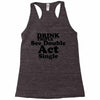 drink triple Racerback Tank