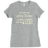 ich hab eine sch&ouml;ne tochter Ladies Fitted T-Shirt