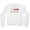 love make you fall apart Crewneck Sweatshirt