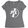 pil public image limited ltd Women's Triblend Scoop T-shirt