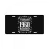 vintage made in 1960 perfectly aged a living legend License Plate