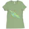 uss millennium enterprise Ladies Fitted T-Shirt