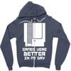 nes games were better unisex Zipper Hoodie