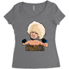 khabib Women's Triblend Scoop T-shirt