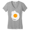 eggcat Women's V-Neck T-Shirt