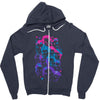 90's heartthrobs Zipper Hoodie