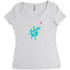 fatstronaut Women's Triblend Scoop T-shirt